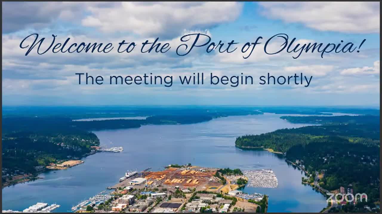 Port of Olympia Meeting: Jan. 20, 2026